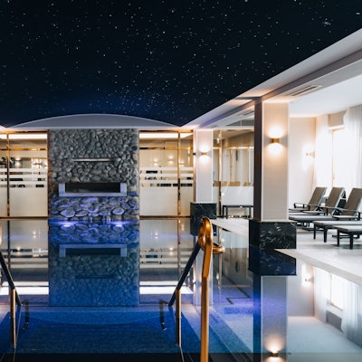 Der Wellness-Bereich Schloss Bensberg.