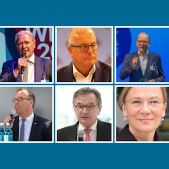 Die Topverdiener der städtischen Unternehmen: Ulrich Voigt, Gerald Böse, Dieter Steinkamp, Timo von Lepel, Uwe Wedig, Stefanie Haaks, Torsten Schrank, Peter Mooren, Kathrin Möller, Louwrens Langevoort