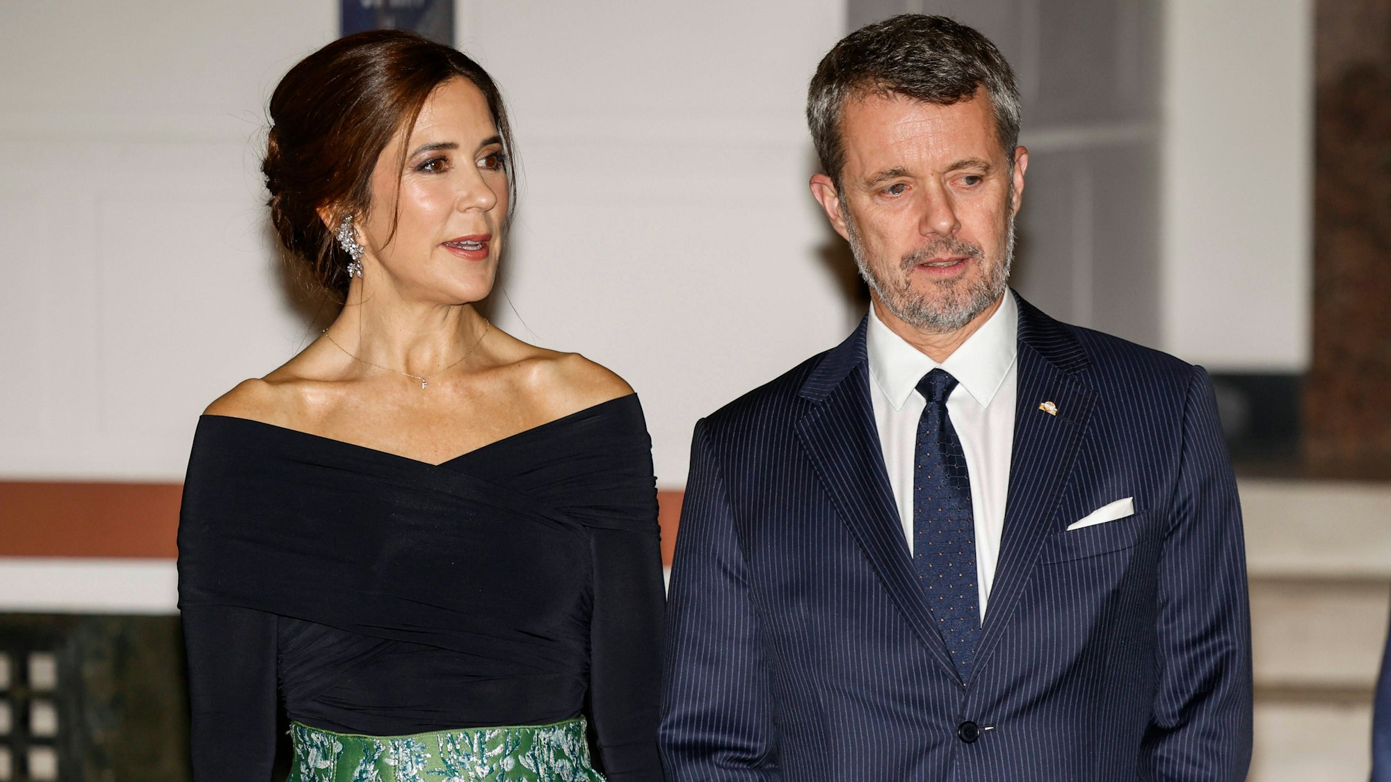 Königin Mary und König Frederik bei einem Termin im November 2023.