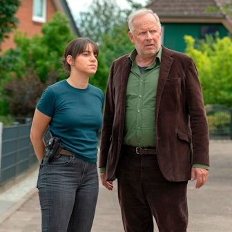 Borowski (Axel Milberg) und Mila Sahin (Almila Bagriaçik) tauchen ab in die Dorf-Atmosphäre von Wacken.
