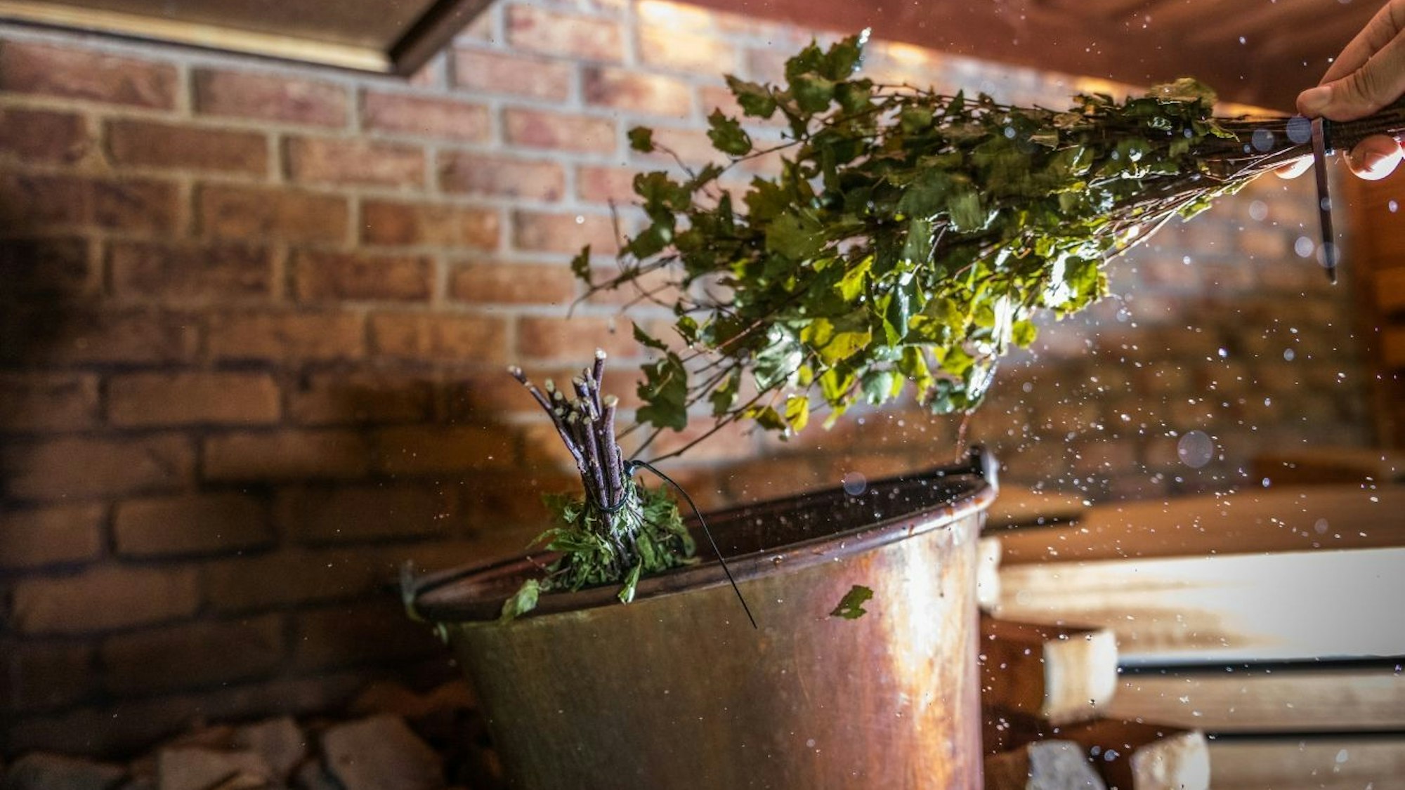 Die Wenik-Sauna im Saunapark Siebengebirge.