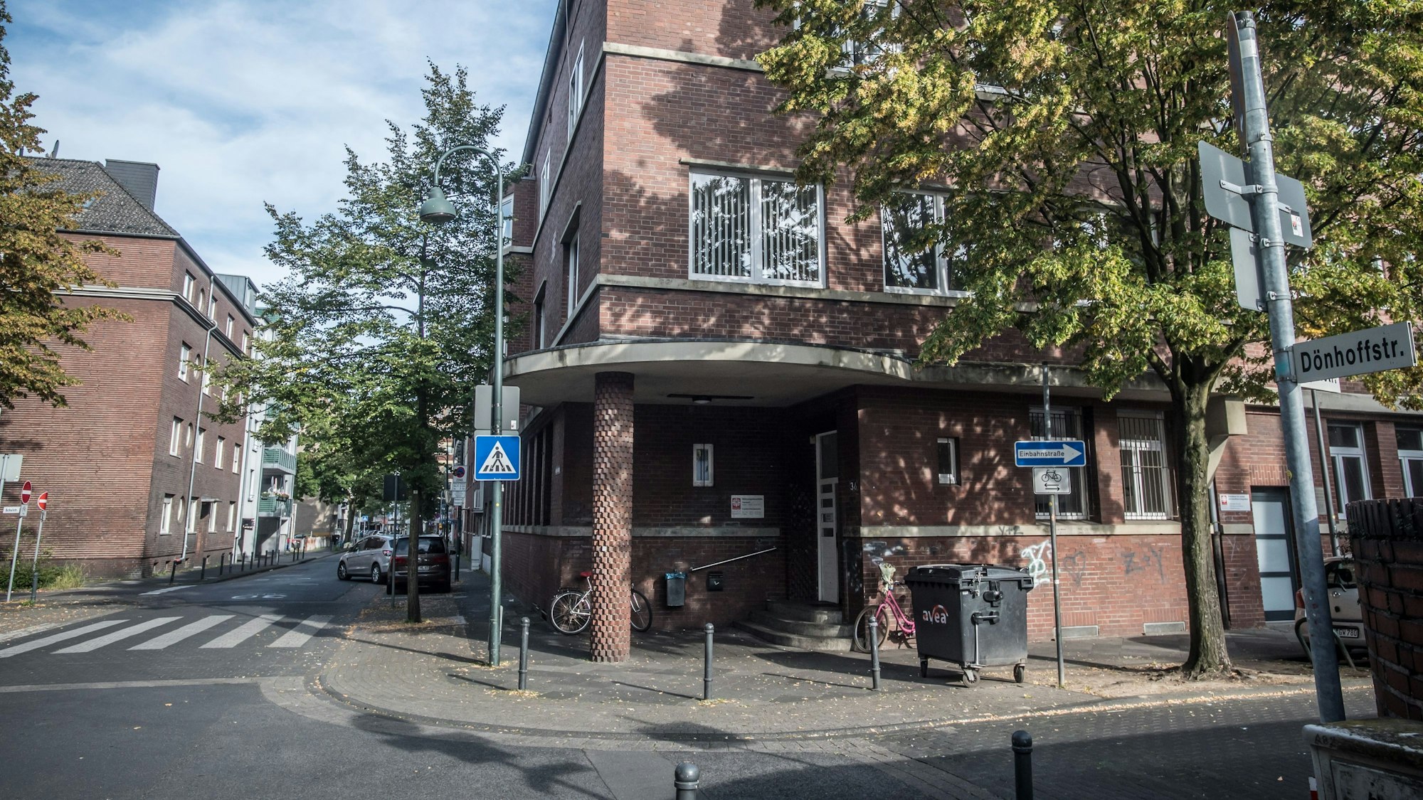 Der Tagestreff der Caritas in der Schulstraße ist die Anlaufstelle für Leverkusener Wohnungslose. Die Notschlafstelle ist ganz in der Nähe.