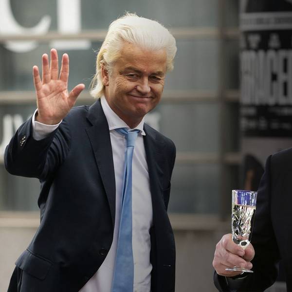 Geert Wilders und Wladimir Putin in einer Fotomontage.