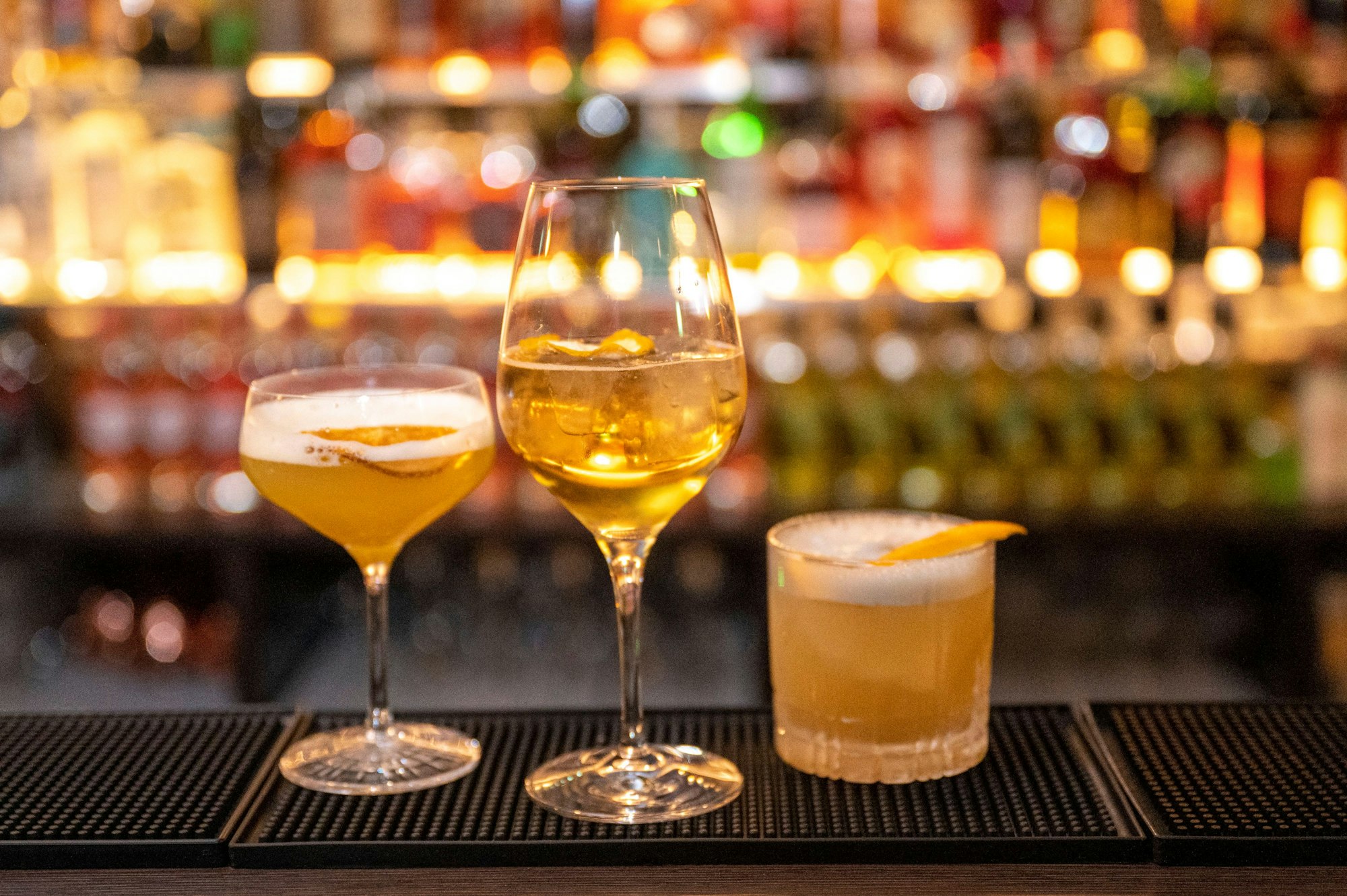 Drei Getränkebeispiele