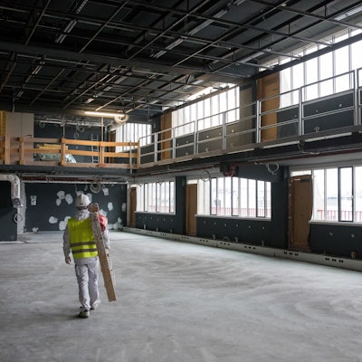 Eine Aufnahme von der Baustelle der Bühnen der Stadt Köln.