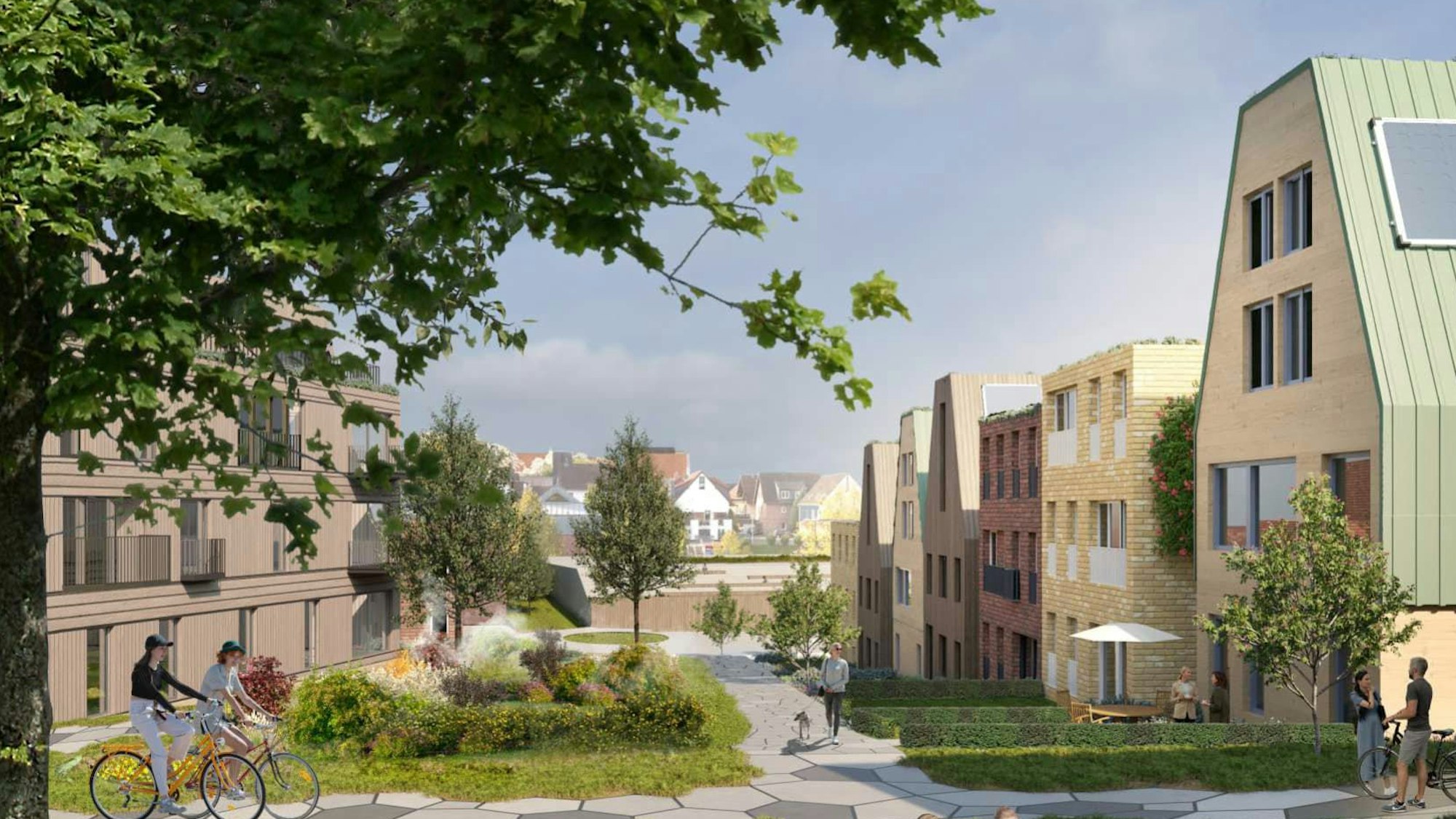 Eine Variante für eine mögliche Bebauung im Lohmarer Stadtteil Birk. Sie erhielt jedoch keine ungeteilte Zustimmung.