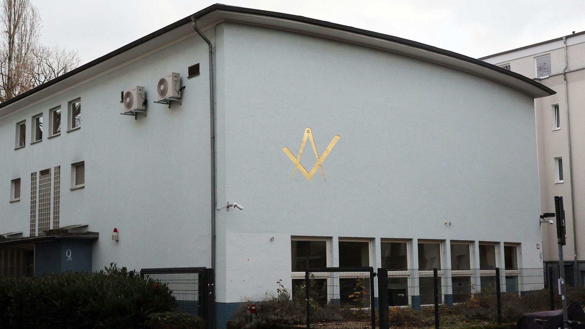 Das Logenhaus an der Hardefuststraße 9.