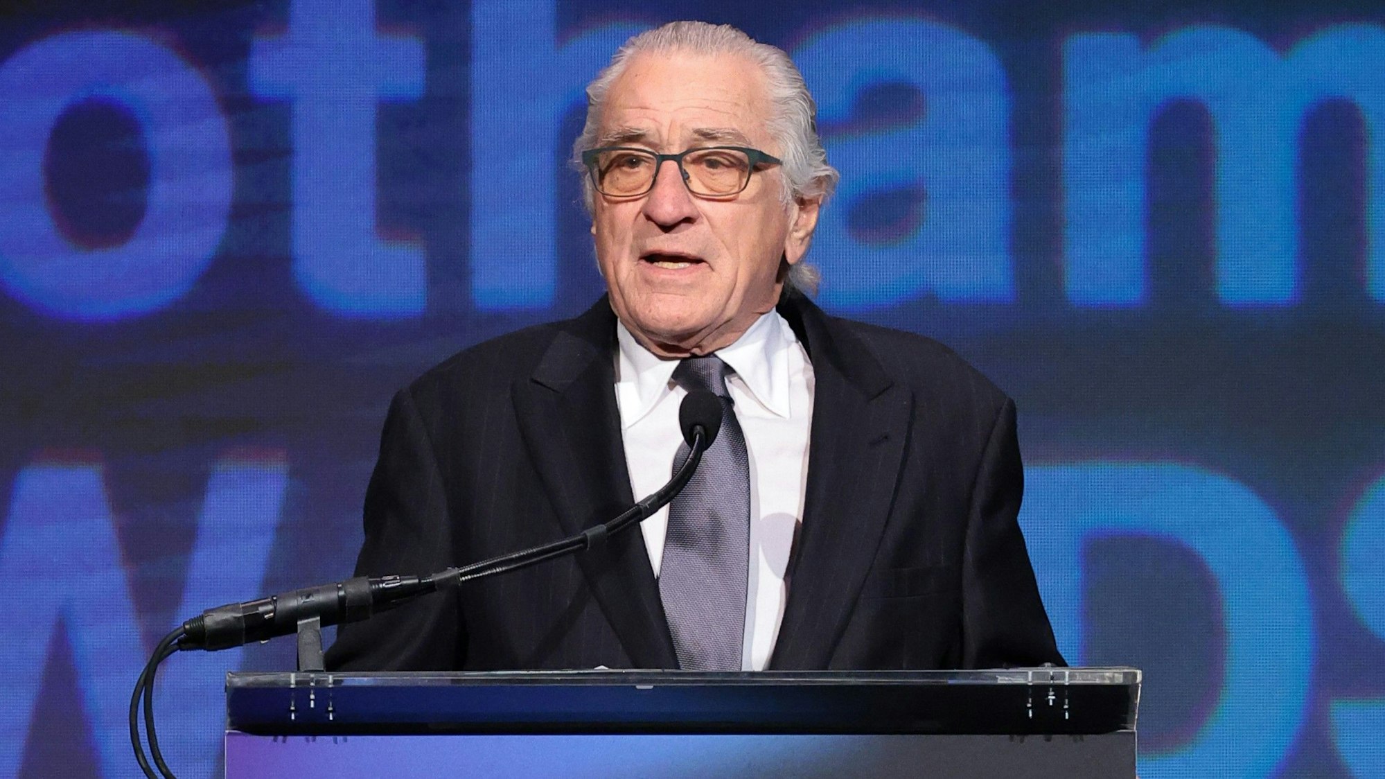 Robert De Niro zeigt sich empört über etwaige Manipulationen an seinem Redemanuskript bei den Gotham Awards. (Archivbild)