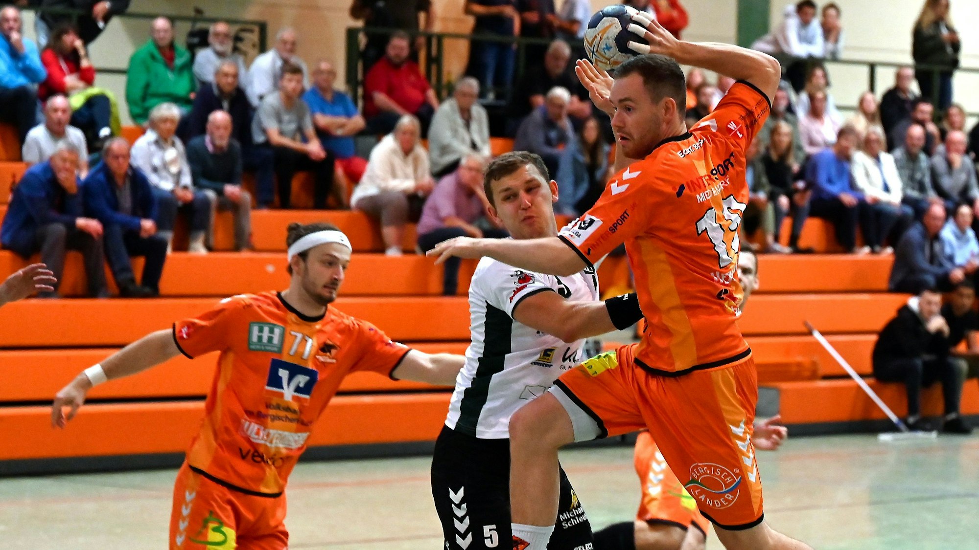 22.09.2023, Handball-Bergische Panter-Aldekerk
rechts: Justus Ueberholz (Panther)
Foto: Uli Herhaus