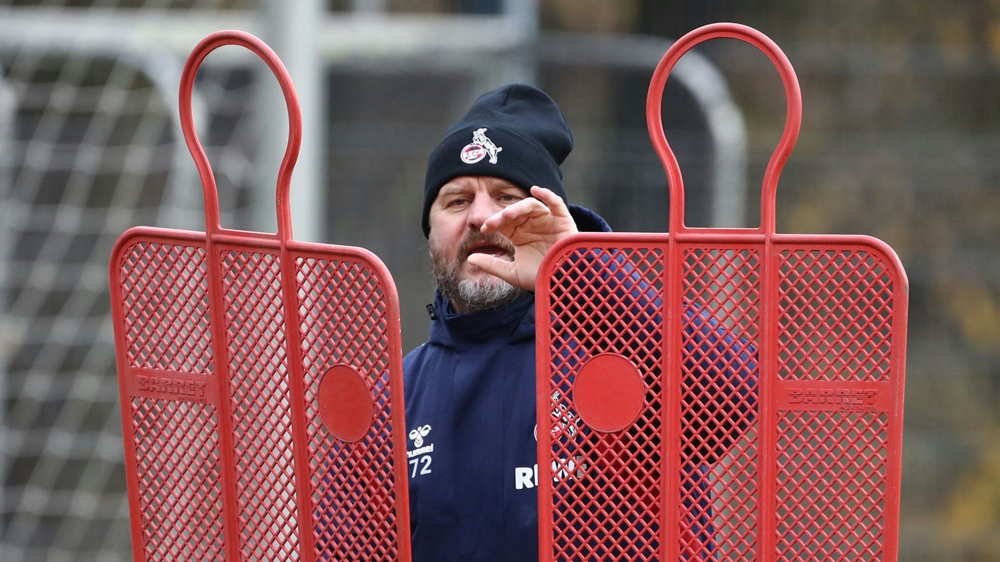Steffen Baumgart auf dem Trainingsplatz am Geißbockheim