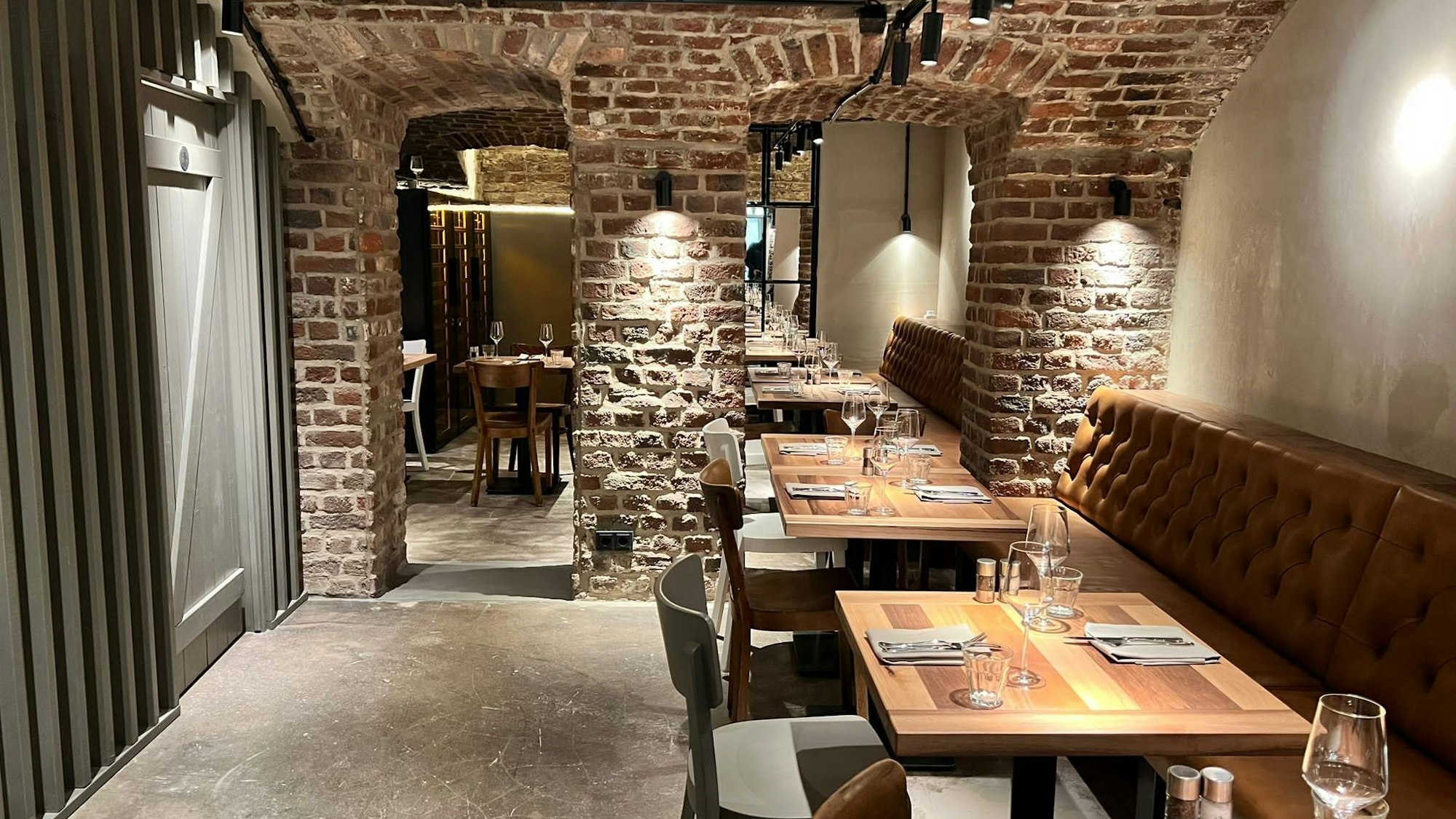 Kellergewölbe als Restaurant genutzt