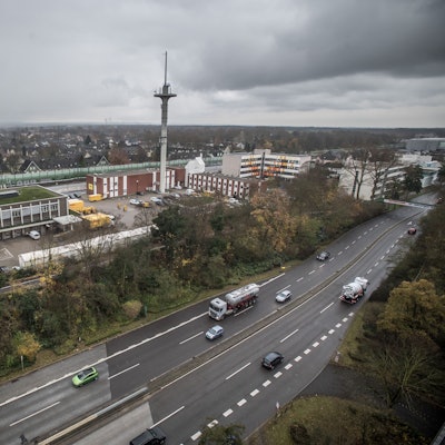 Das Postgelände an der Heinrich-von-Stephan-Straße wird mit einem Hotel und Büros bebaut.