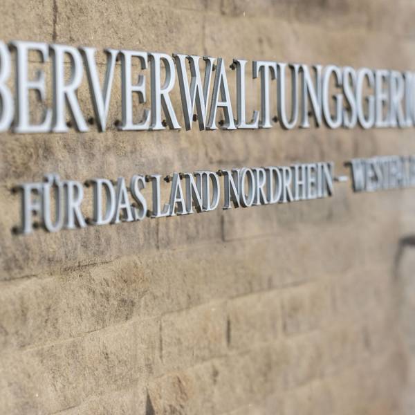 Das Oberverwaltungsgericht (OVG) für das Land Nordrhein-Westfalen in Münster. Das OVG wies einen Antrag der AfD ab.