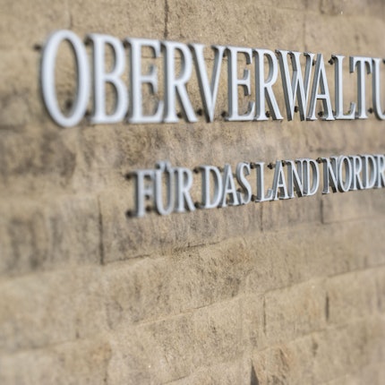Das Oberverwaltungsgericht (OVG) für das Land Nordrhein-Westfalen in Münster. Das OVG wies einen Antrag der AfD ab.