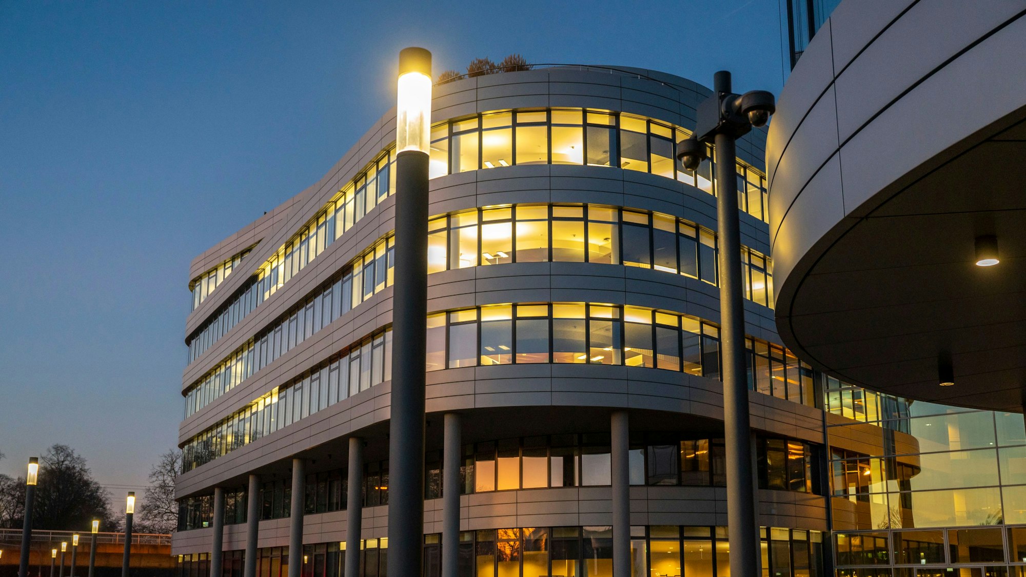 Die Zentrale der Rhein-Energie am Parkgürtel