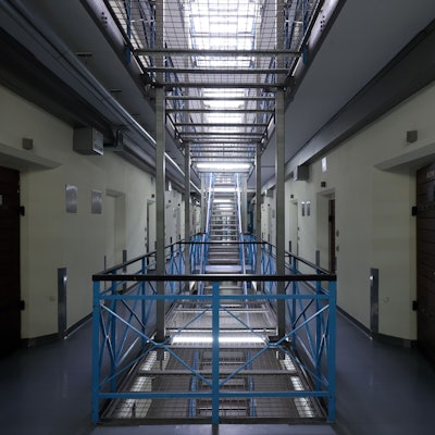 Ein Flur in der JVA Rheinbach.