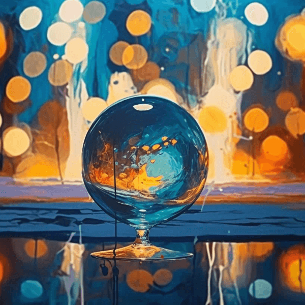 Illustration: Glaskugel