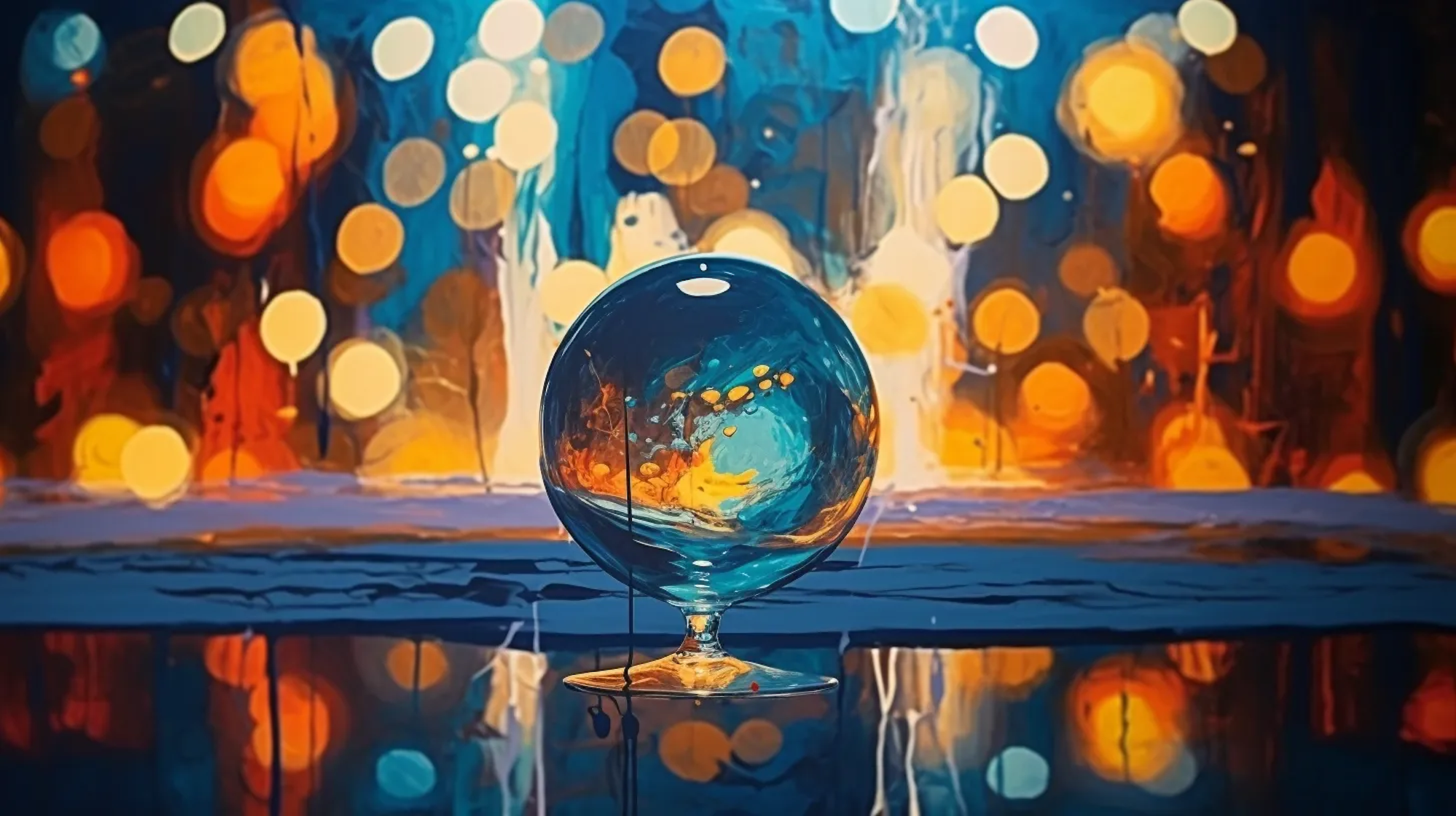 Illustration: Glaskugel