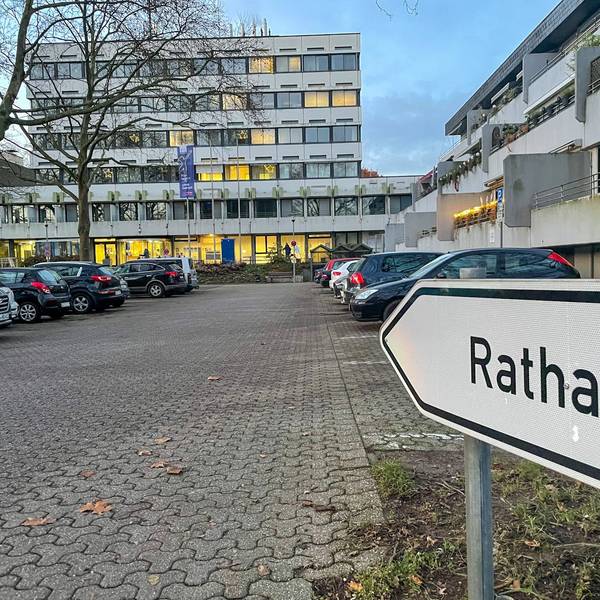 Das Rathaus in Leichlingen