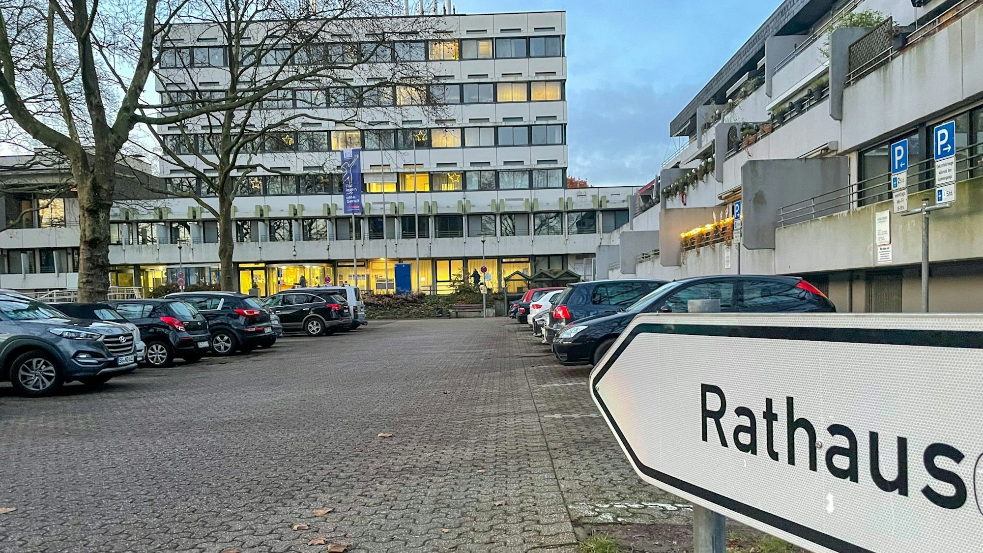 Das Rathaus in Leichlingen