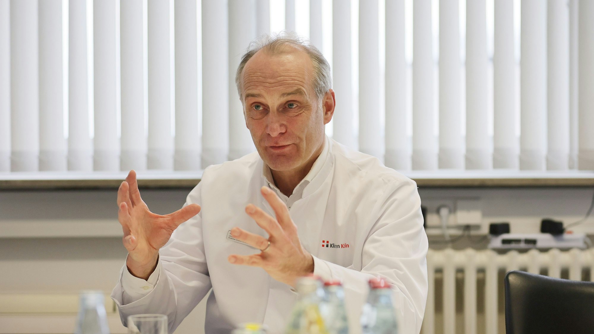 Bekommt Unterstützung: Klinik-Geschäftsführer Axel Goßmann