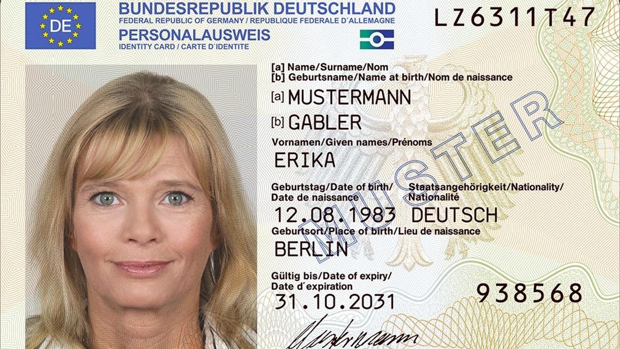 Deutscher Personalausweis
