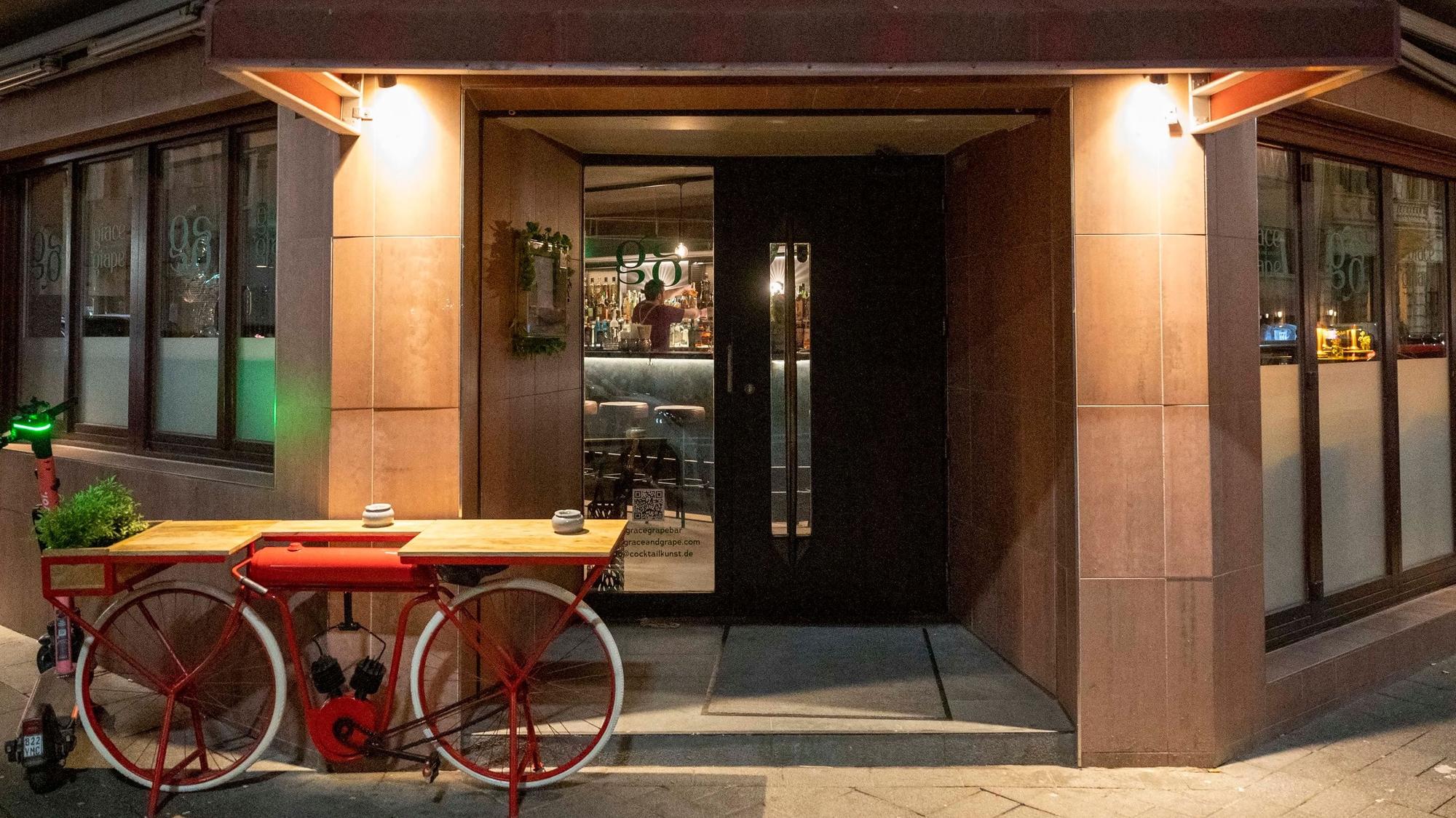 Die Bar Grace & Grape ist in der Kyffhäuserstraße. (Archivbild)