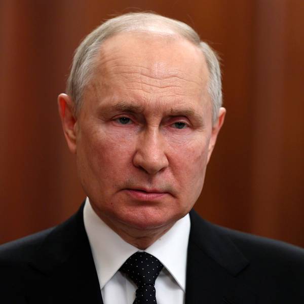 Wladimir Putin, Präsident von Russland, während einer Ansprache an die Nation. (Archivbild)