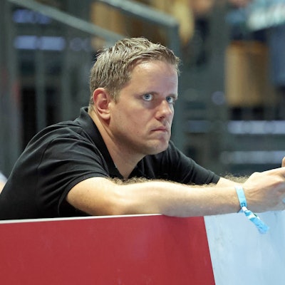 25.08.2023, xovx, Handball Liqui-Moly Handball Bundesliga, HSG Wetzlar - SC Magdeburg Christopher Monz Geschäftsführer TSV Bayer 04 Leverkusen, Handball Frauen Bundesliga Wetzlar Buderus-Arena Hessen Deutschland DE *** 25 08 2023, xovx, handball Liqui Moly Handball Bundesliga, HSG Wetzlar SC Magdeburg Christopher Monz Managing Director TSV Bayer 04 Leverkusen, Handball Frauen Bundesliga Wetzlar Buderus Arena Hessen Germany DE