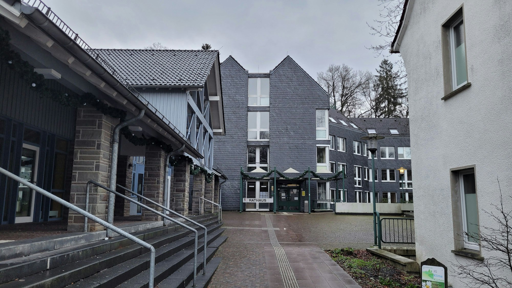 Das Rathaus in Kürten.