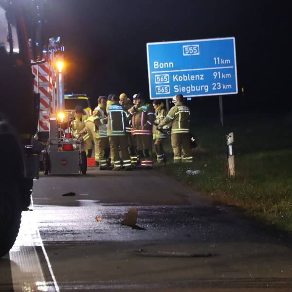 Feuerwehrleute der Wache Wesseling