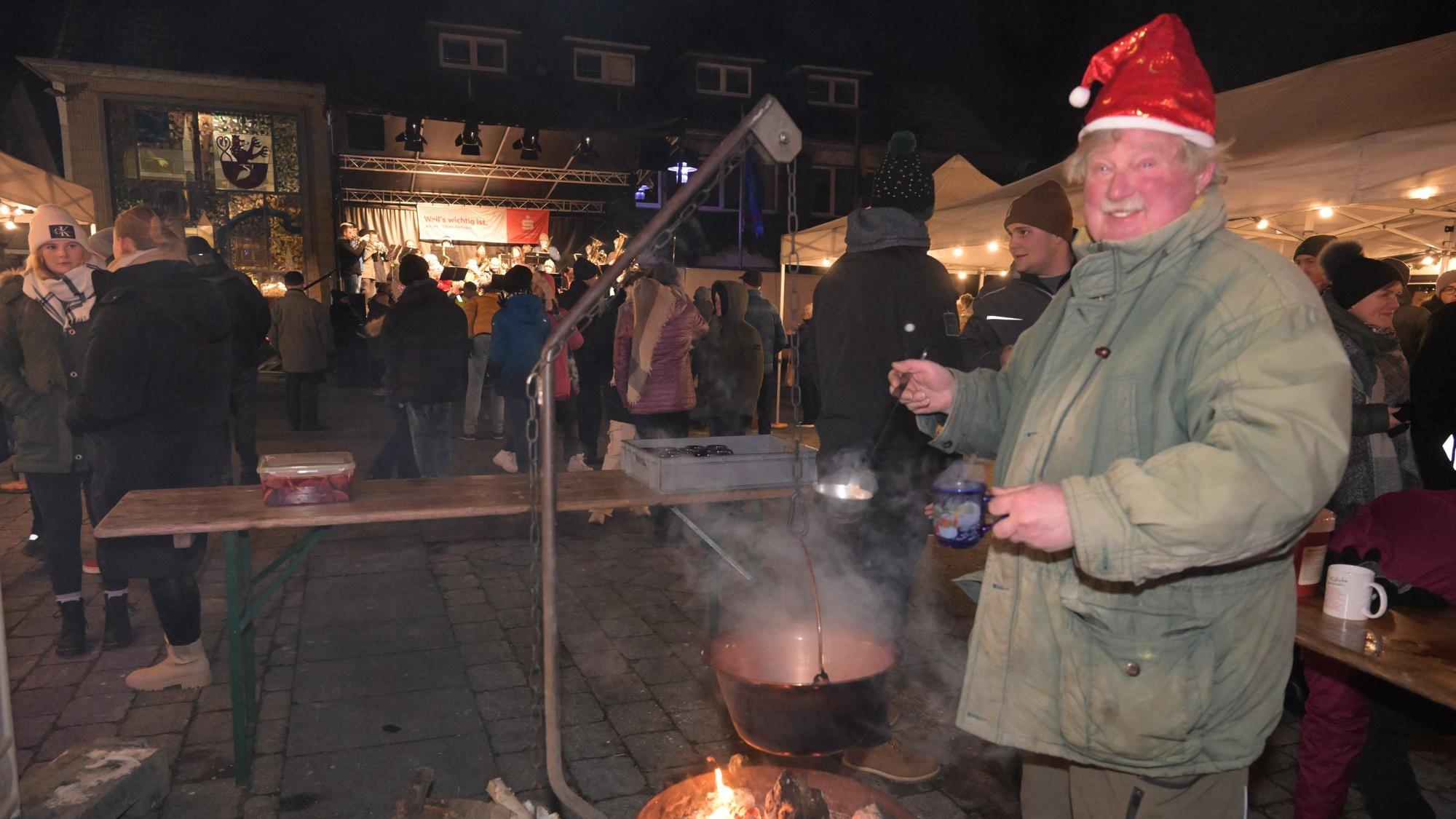 Weihnachtsmarkt in Kürten.
