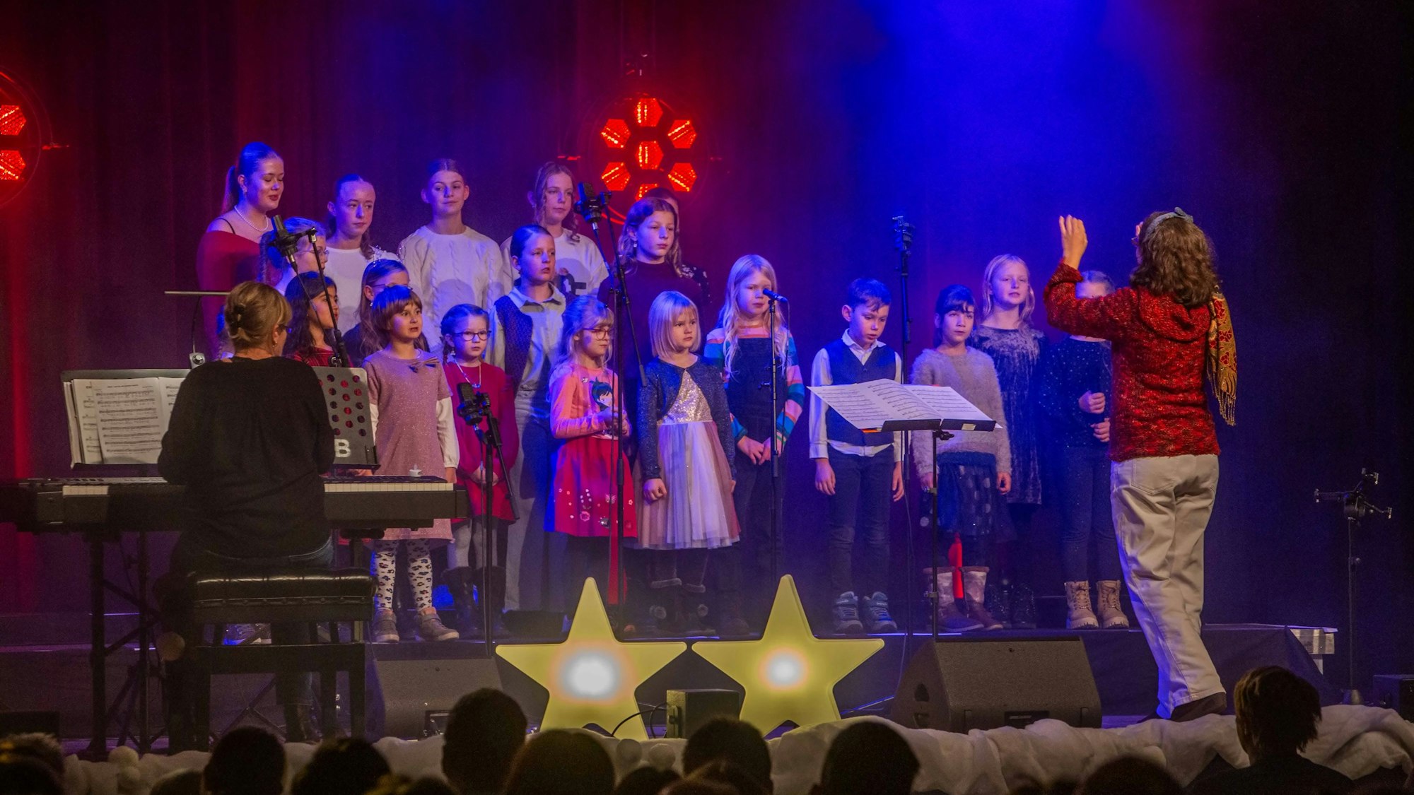 Ein Kinderchor.