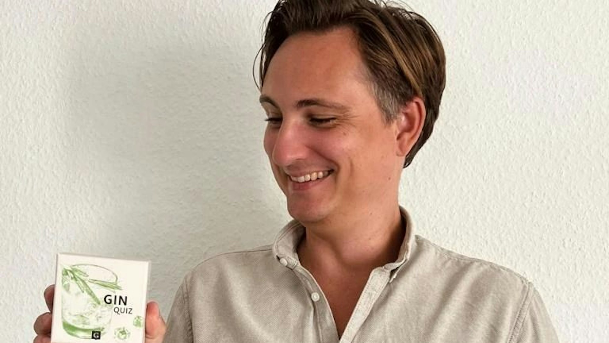 Hat ein Gin-Quiz entwickelt: Christian Lentz.