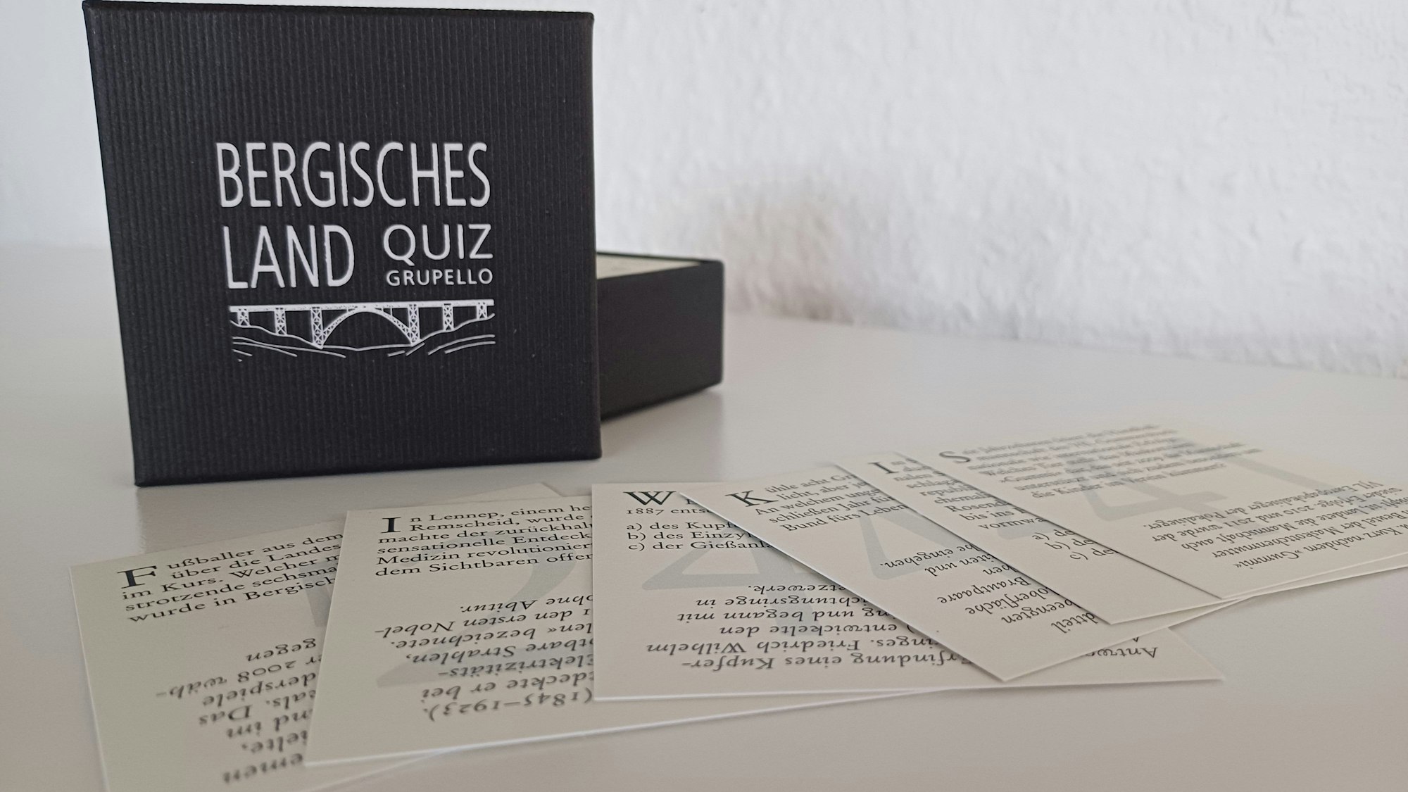 2015 erschien das erste Quiz des Burscheiders Christian Lentz: Der Fokus lag auf dem Bergischen Land.
