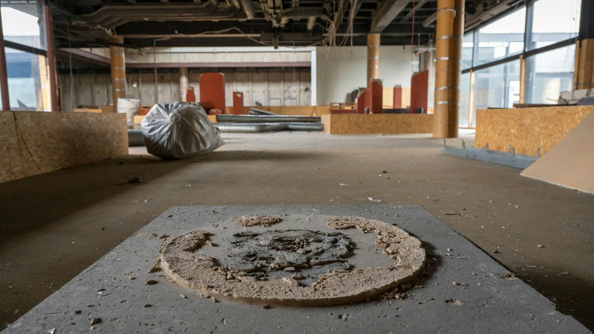 23.10.2023, Köln: Das Römisch-Germanische-Museum wird saniert. Foto: Uwe Weiser