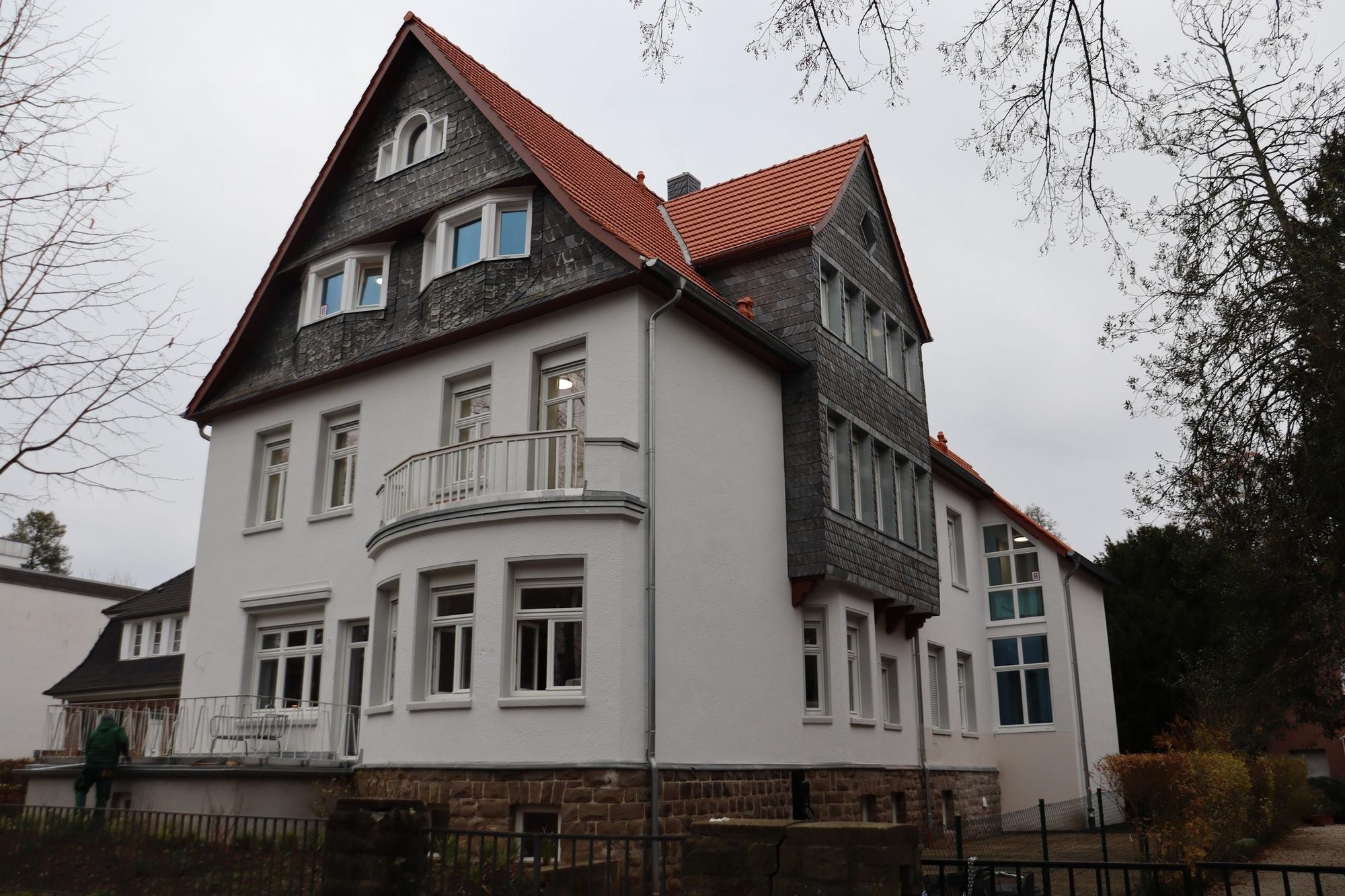 Das weiße haus von Außen