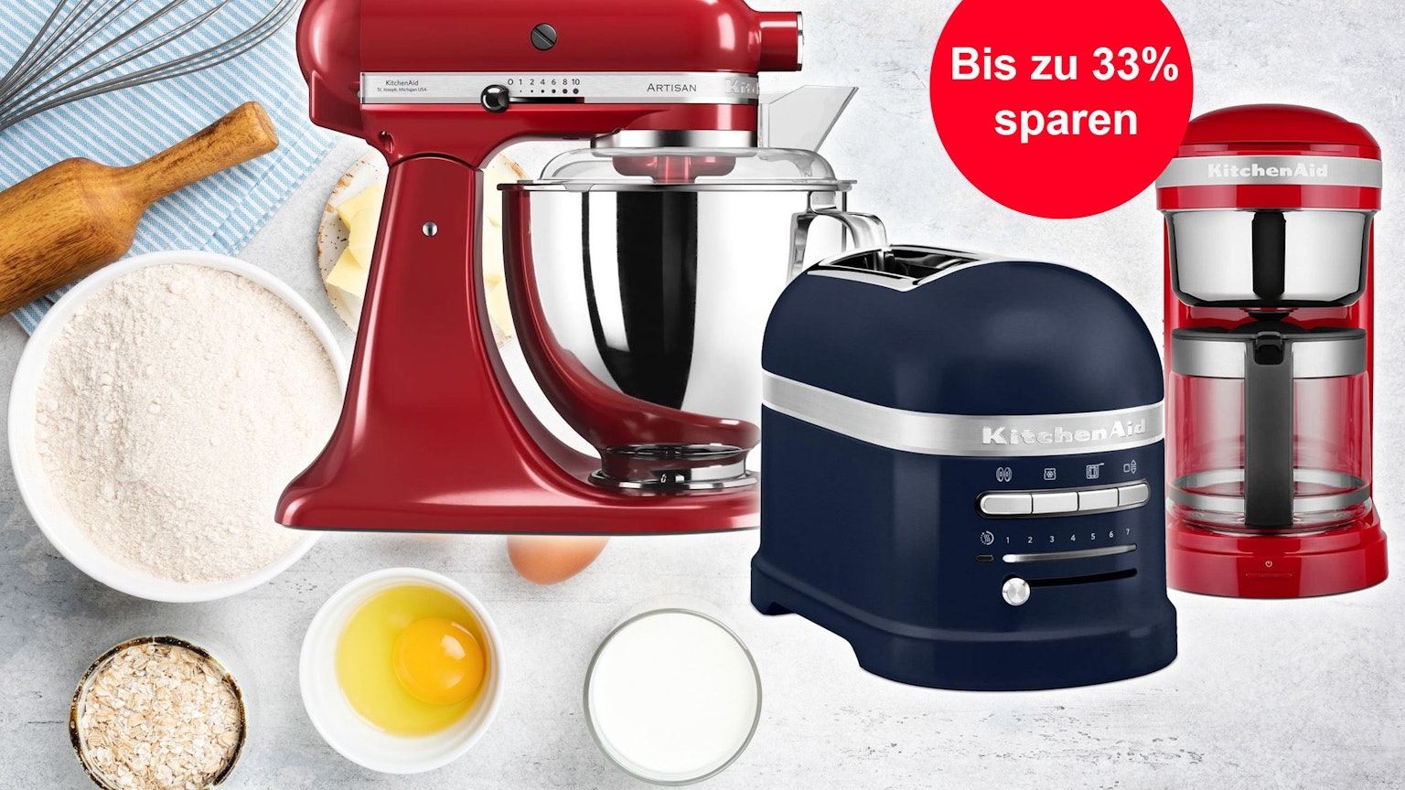 KitchenAid Produkte bei Amazon reduziert