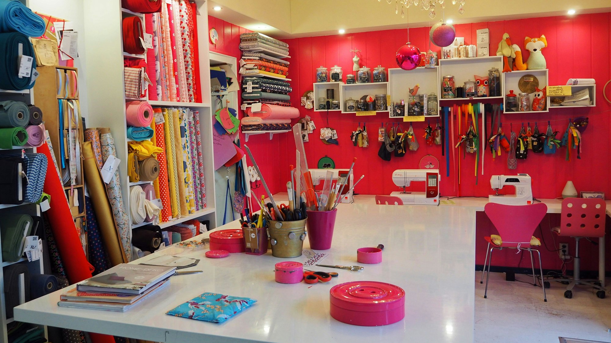 Der Salon Fadenschein in Köln-Zollstock