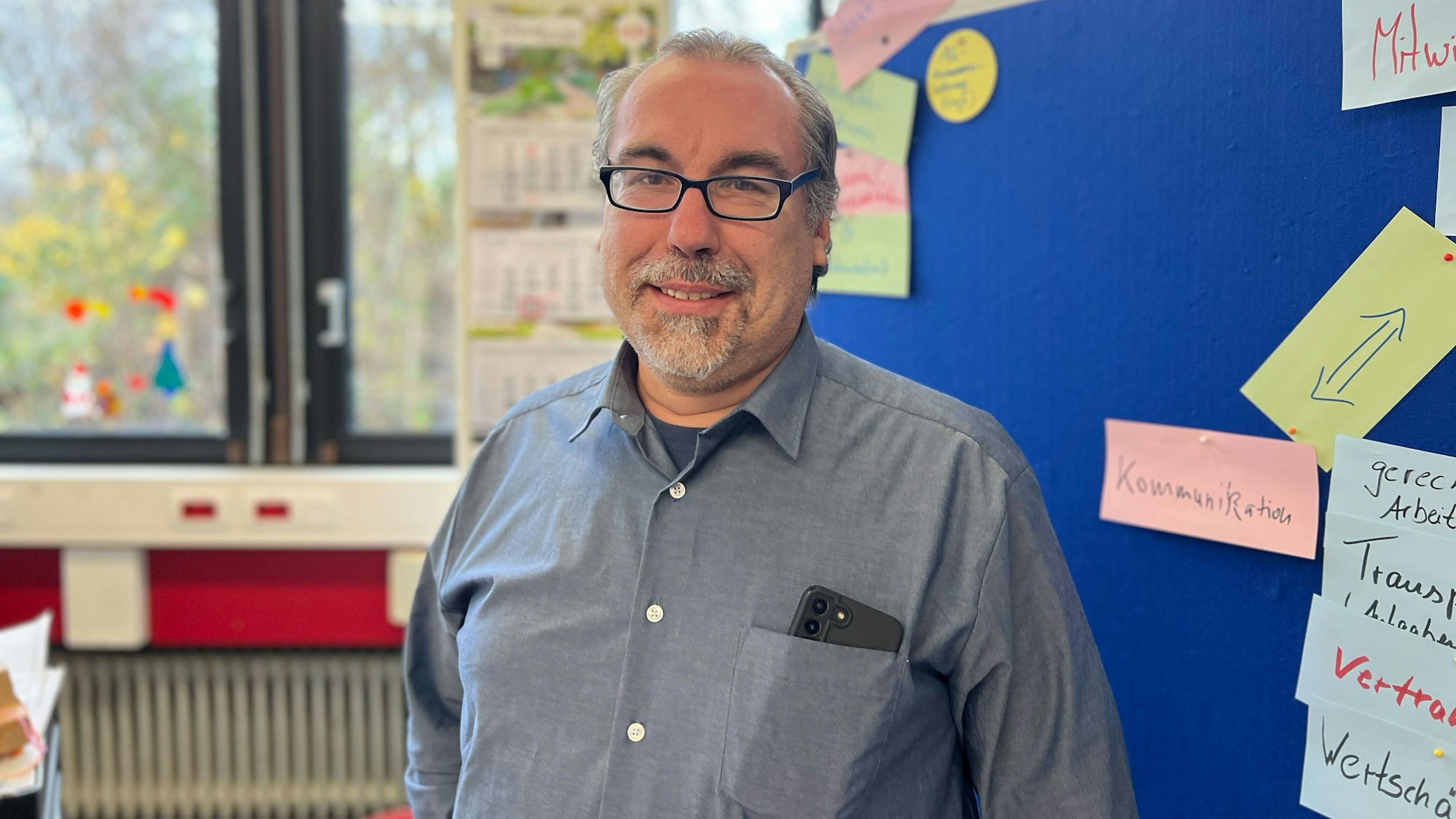 Ralf Sistermann war acht Jahre lang Leiter der Hauptschule am Schulzentrum Zündorf.