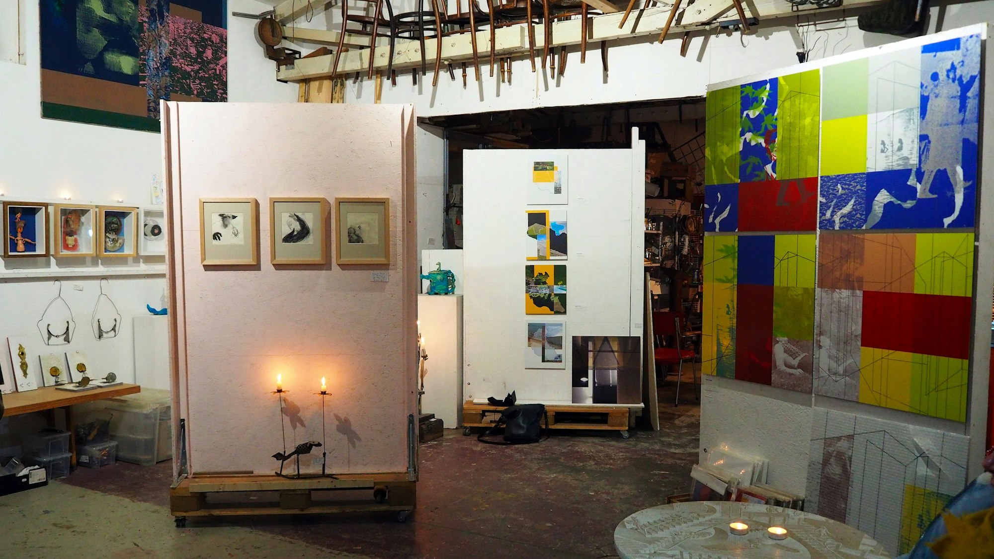 Das Kunstkaufhaus in der Halle Zollstock.