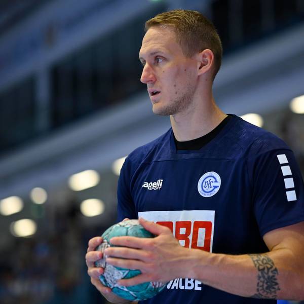 Foto eines Handballprofis