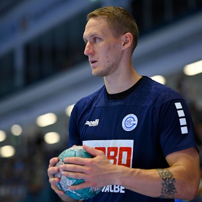 Foto eines Handballprofis