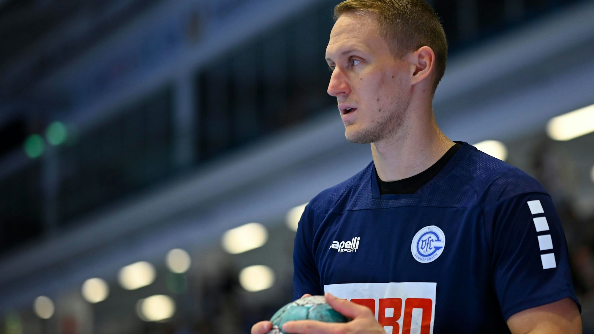 Foto eines Handballprofis