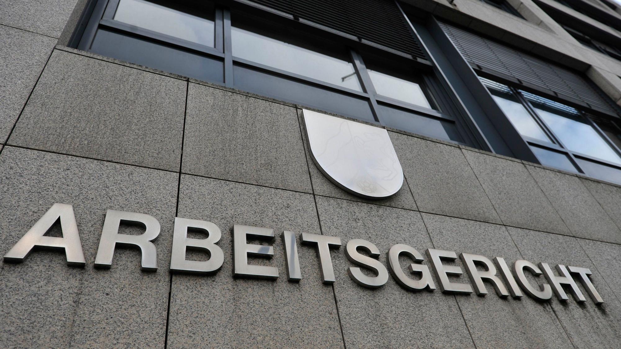 Das Gebäudes des Arbeitsgerichtes