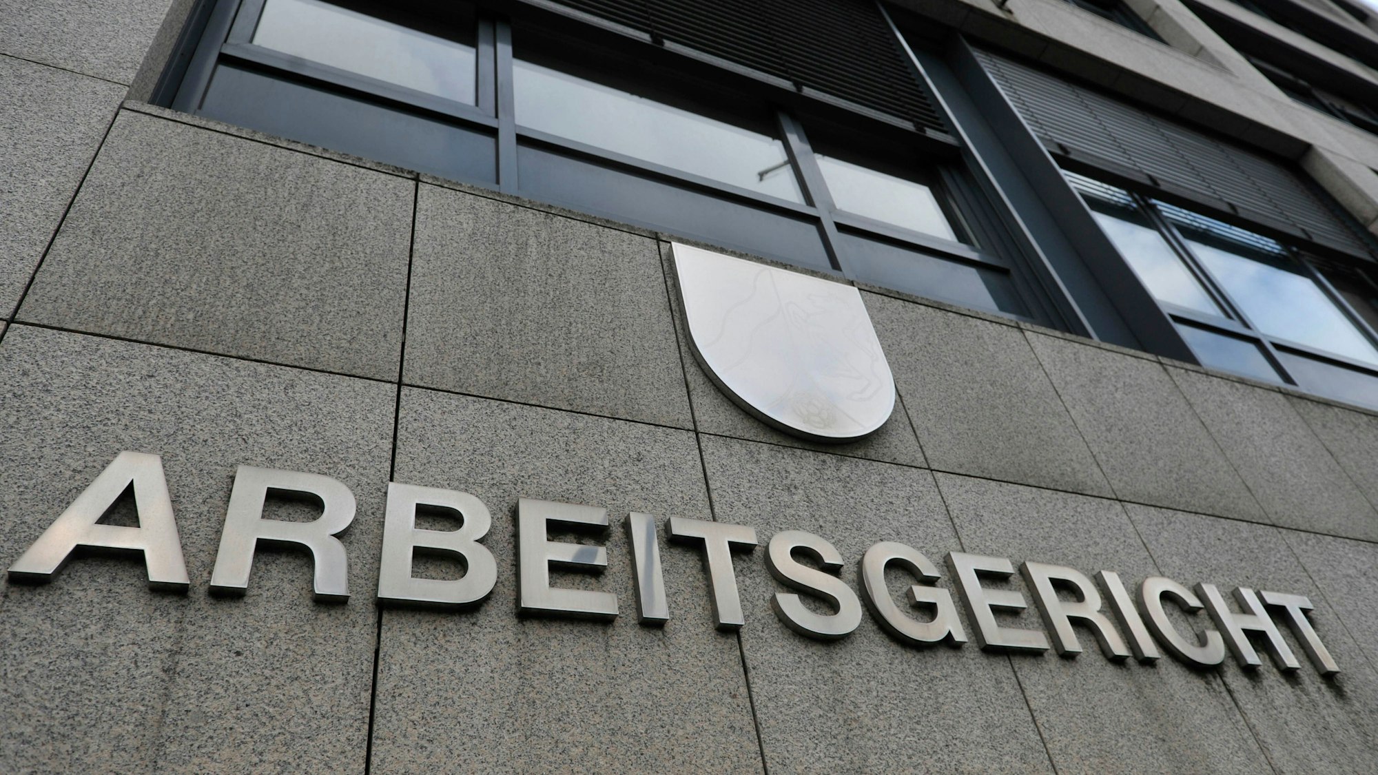 Das Gebäudes des Arbeitsgerichtes