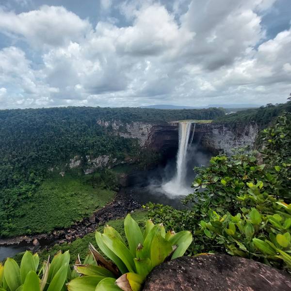 Es ist die Region Essequibo zu sehen.