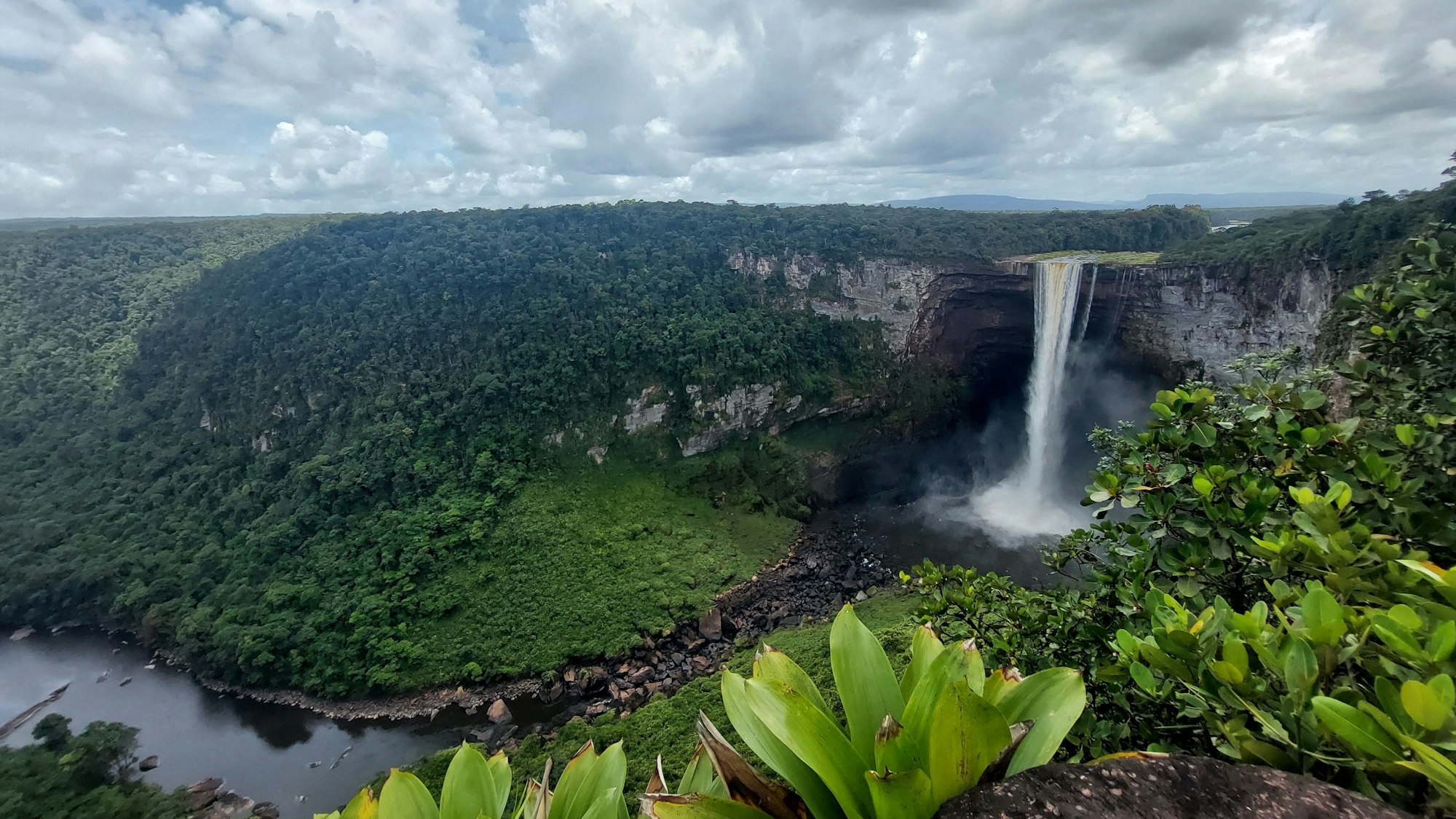 Es ist die Region Essequibo zu sehen.