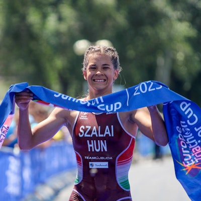 Fanny Szalai, 15-jähriges Top-Talent aus Ungarn, verstärkt in der nächsten Saison das Kölner Triathlonteam.