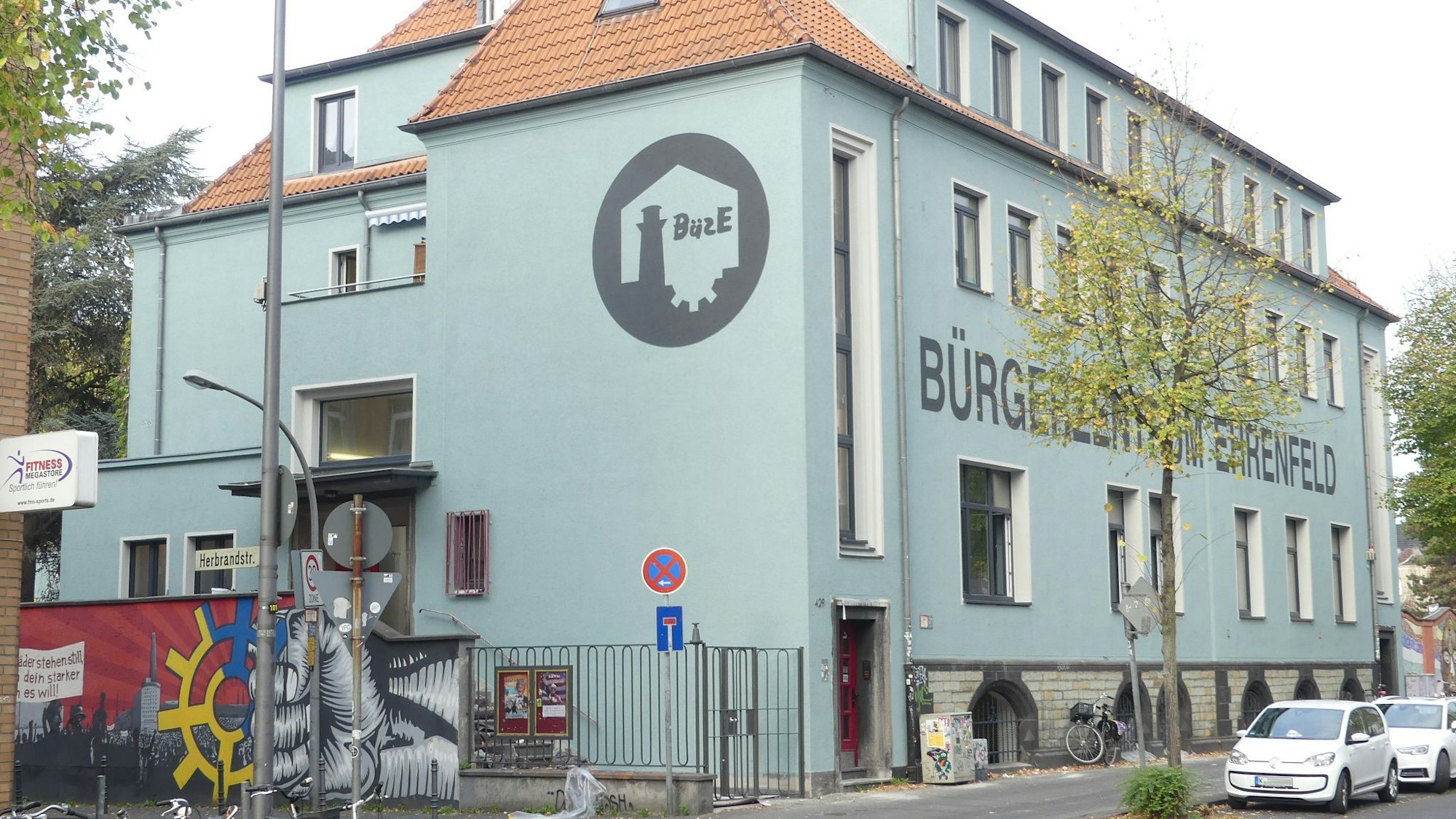 Das Bürgerzentrum Ehrenfeld an der Venloer Straße.
